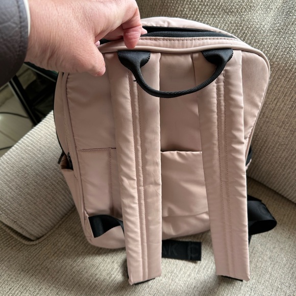 Calpak Pink Backpack with Padded Straps and Top Handle - Picture 3 of 5